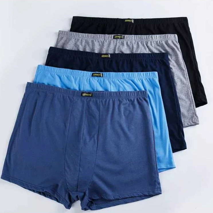 Boyshort Underwear - 100% Cotton Nam PantiesBig Kích Thước