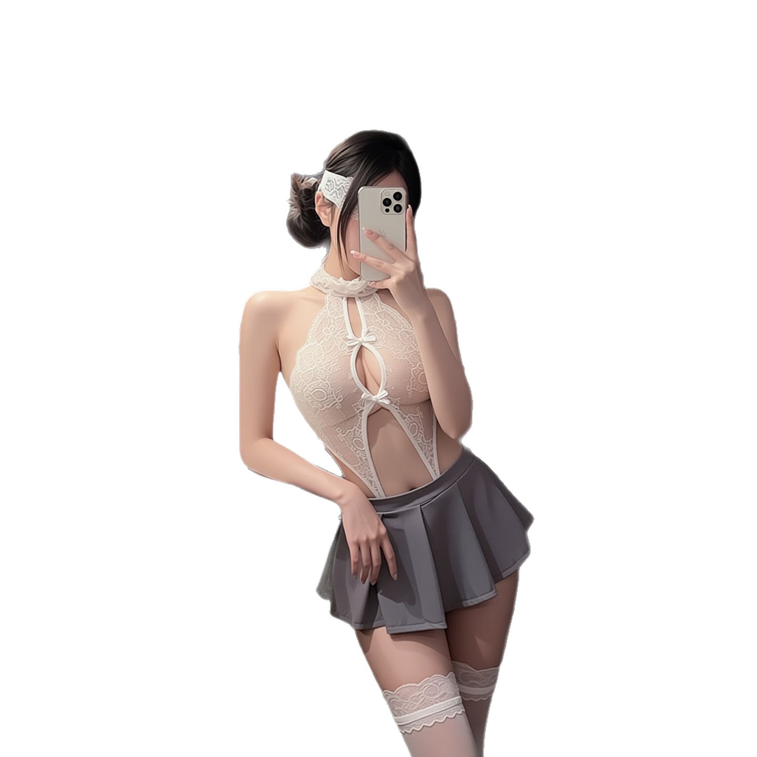 jimiko For Women's White Lace  - đánh giá và giá Lace Teddy Lingerie